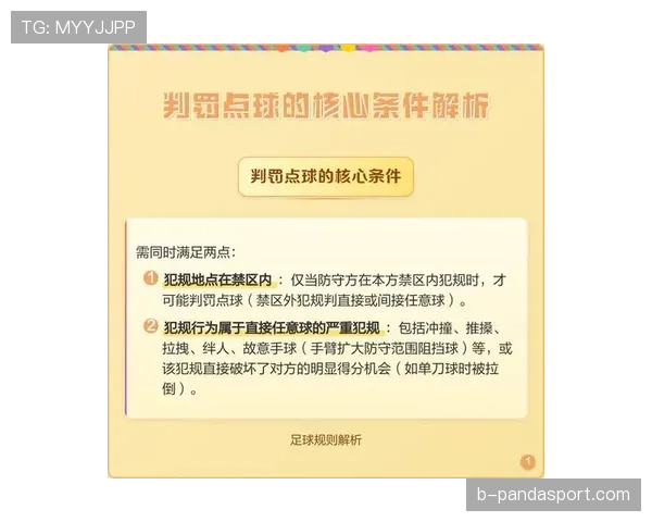点球规则：判罚依据与关键判定条件解析